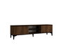 Hanah Home Soporte para TV Nogal y Negro